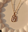 Rose themed pendant