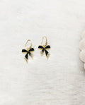 Julie bow korean earrings