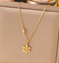 Snowflake pendant