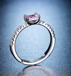 Velora silver plated adjustable ring