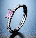 Velora silver plated adjustable ring