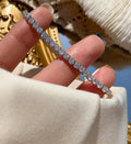 Tryon white tennis bracelet