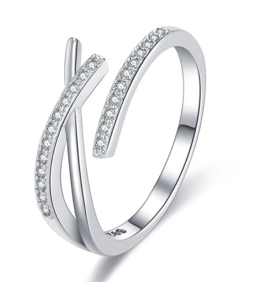 Jessie silver plated ring