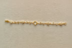 Rapunzel white clover floral bracelet
