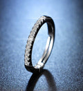 Alba silver plated adjustable ring