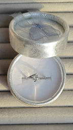 Eirene silver plated adjustable ring
