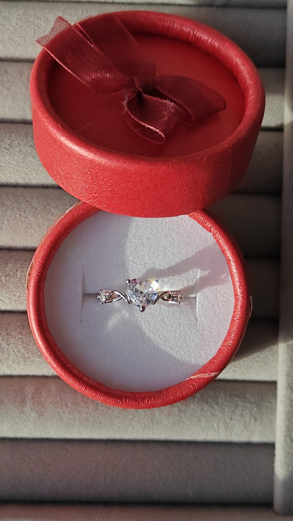 Vinnie silver plated adjustable ring
