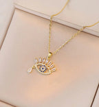 Adeane Evil eye pendant