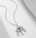 Elleana evil eye pendant