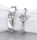 Adormi adjustable couple ring