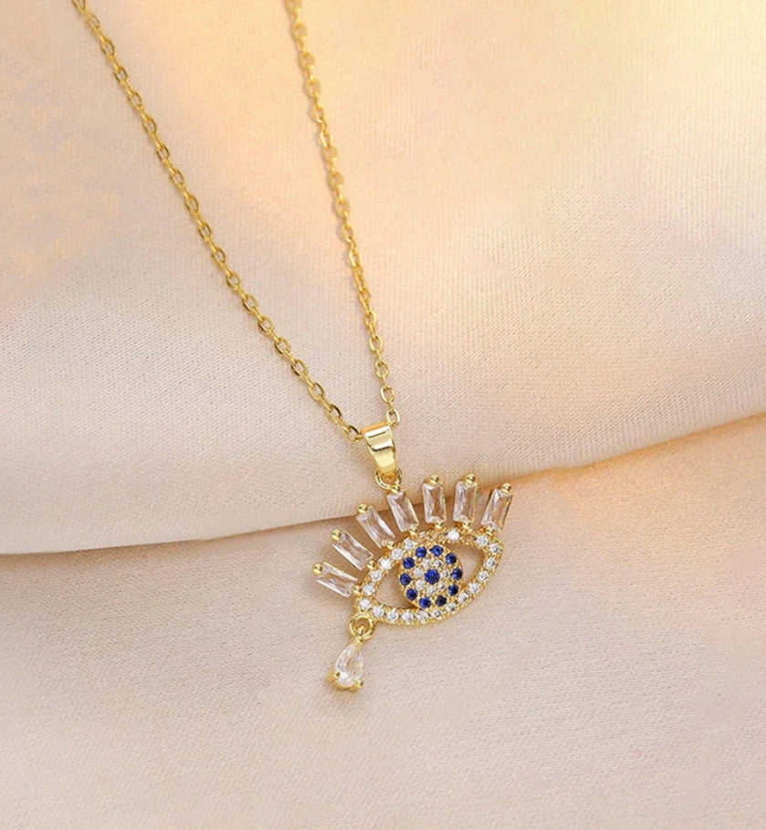 Adeane Evil eye pendant