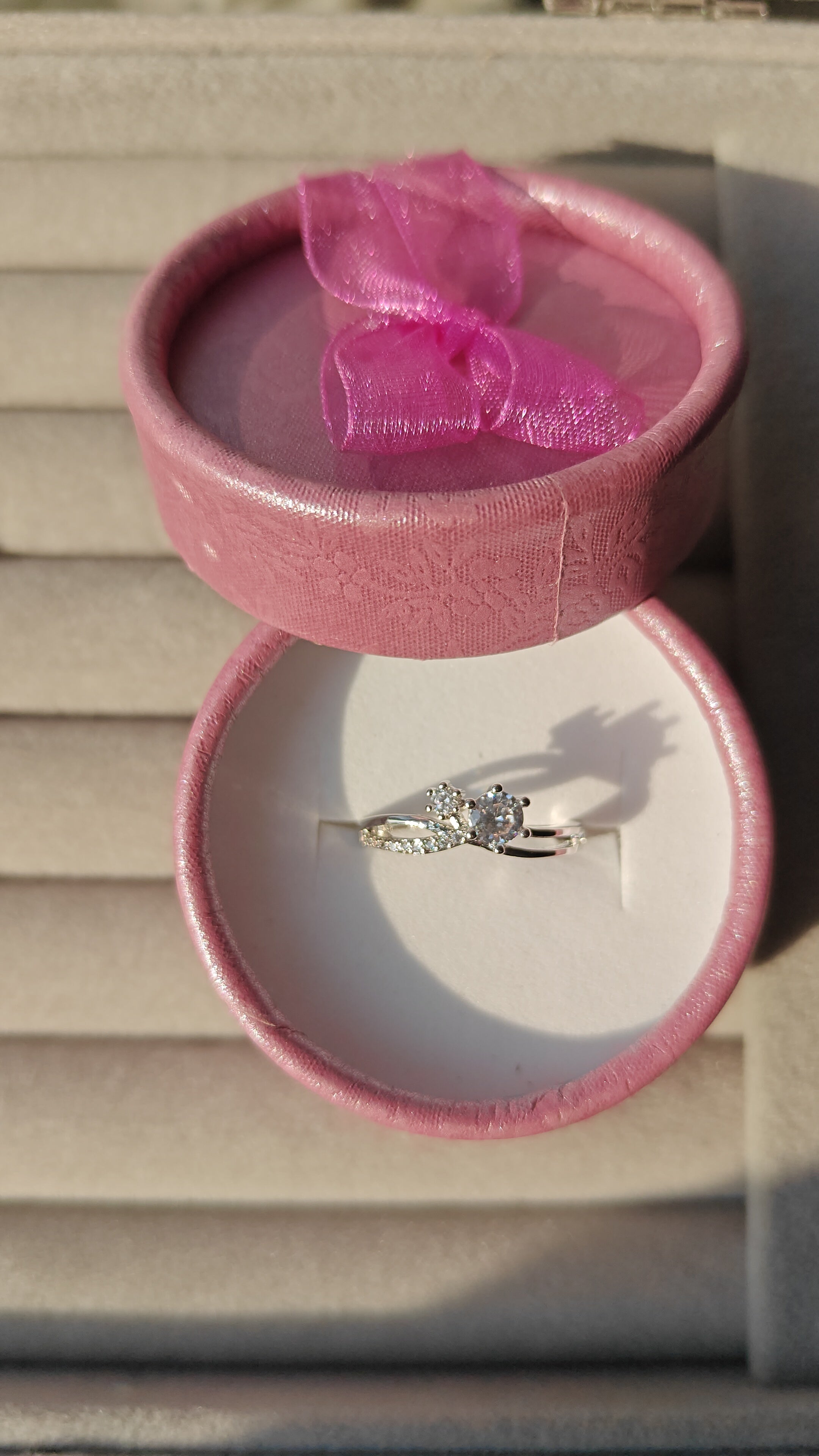 Stanny silver plated ring