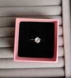 Elly silver plated adjustable ring