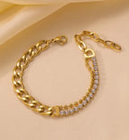 Helly cuban link bracelet