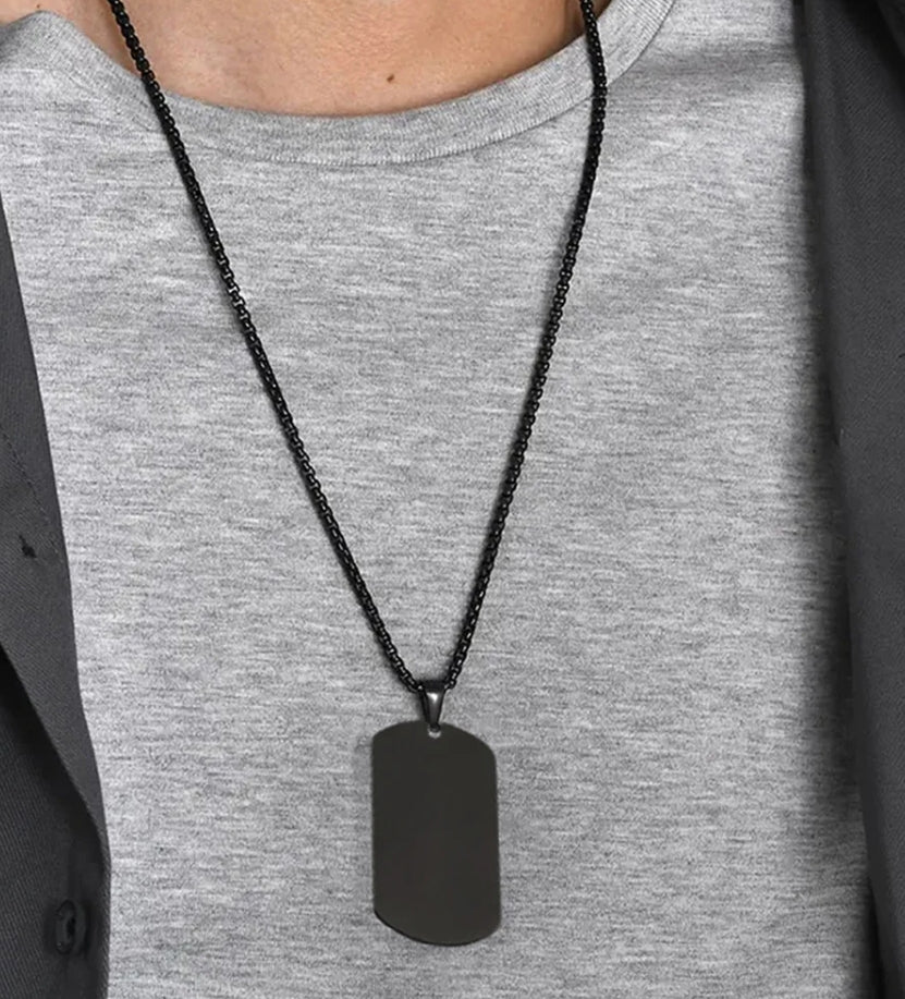 Michael rectangular cut pendant