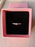 Velora silver plated adjustable ring