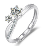 Stanny silver plated ring
