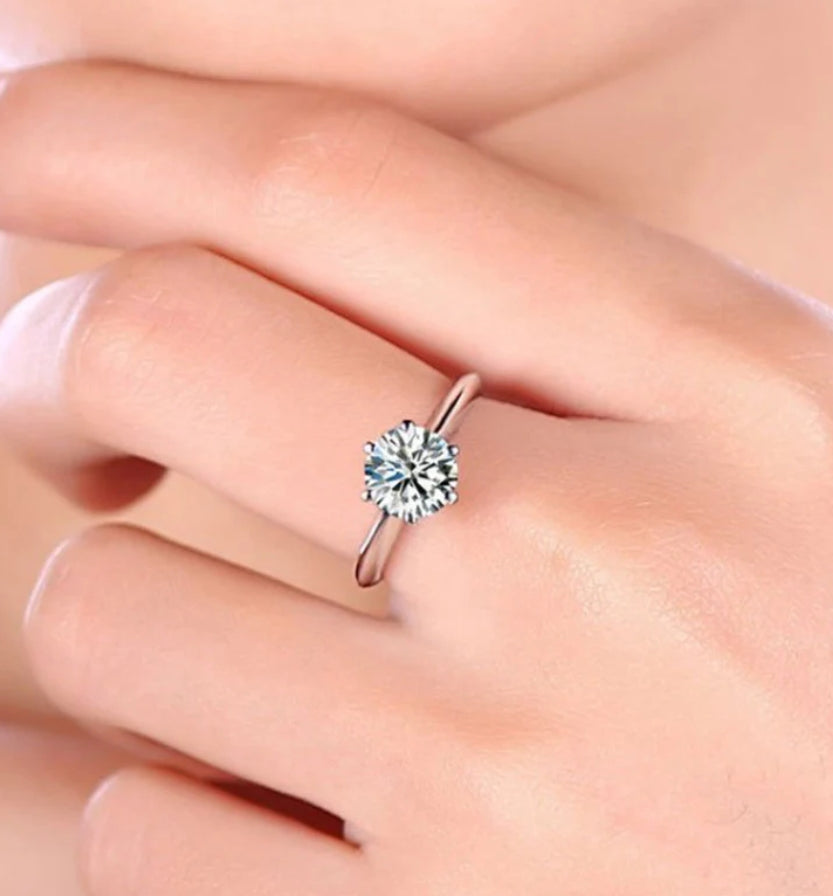 Elly silver plated adjustable ring