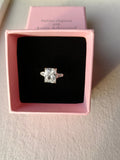 Tiannah silver plated adjustable ring
