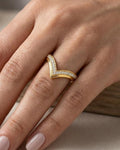 Ridanna adjustable ring
