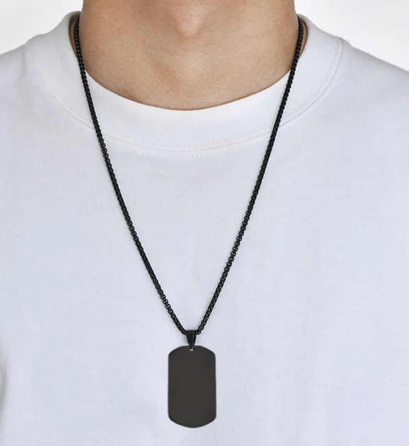 Michael rectangular cut pendant