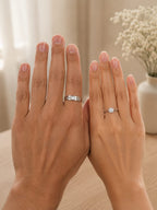 Niara adjustable couple ring