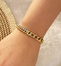 Helly cuban link bracelet