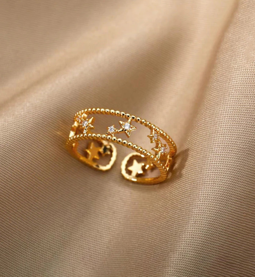Ivory anti tarnish ring