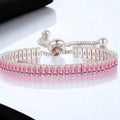 Zeronny tennis bracelet (Pink)