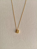 B initial pendant