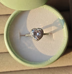 Jennie silver plated adjustable ring