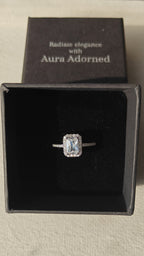 Hazel silver plated adjustable ring