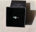 Amelia silver plated adjustable ring