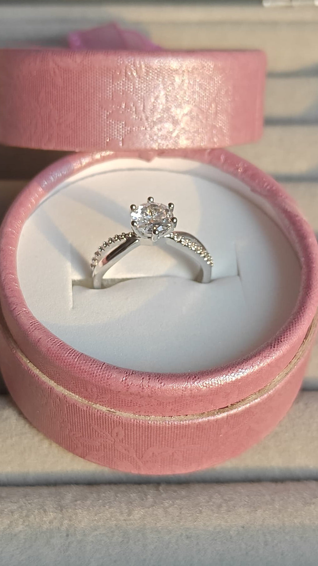 Jemmy silver plated adjustable ring