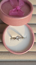 Jemmy silver plated adjustable ring