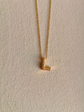 L initial pendant