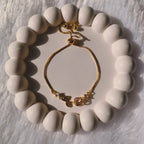 Joy adjustable tulip bracelet