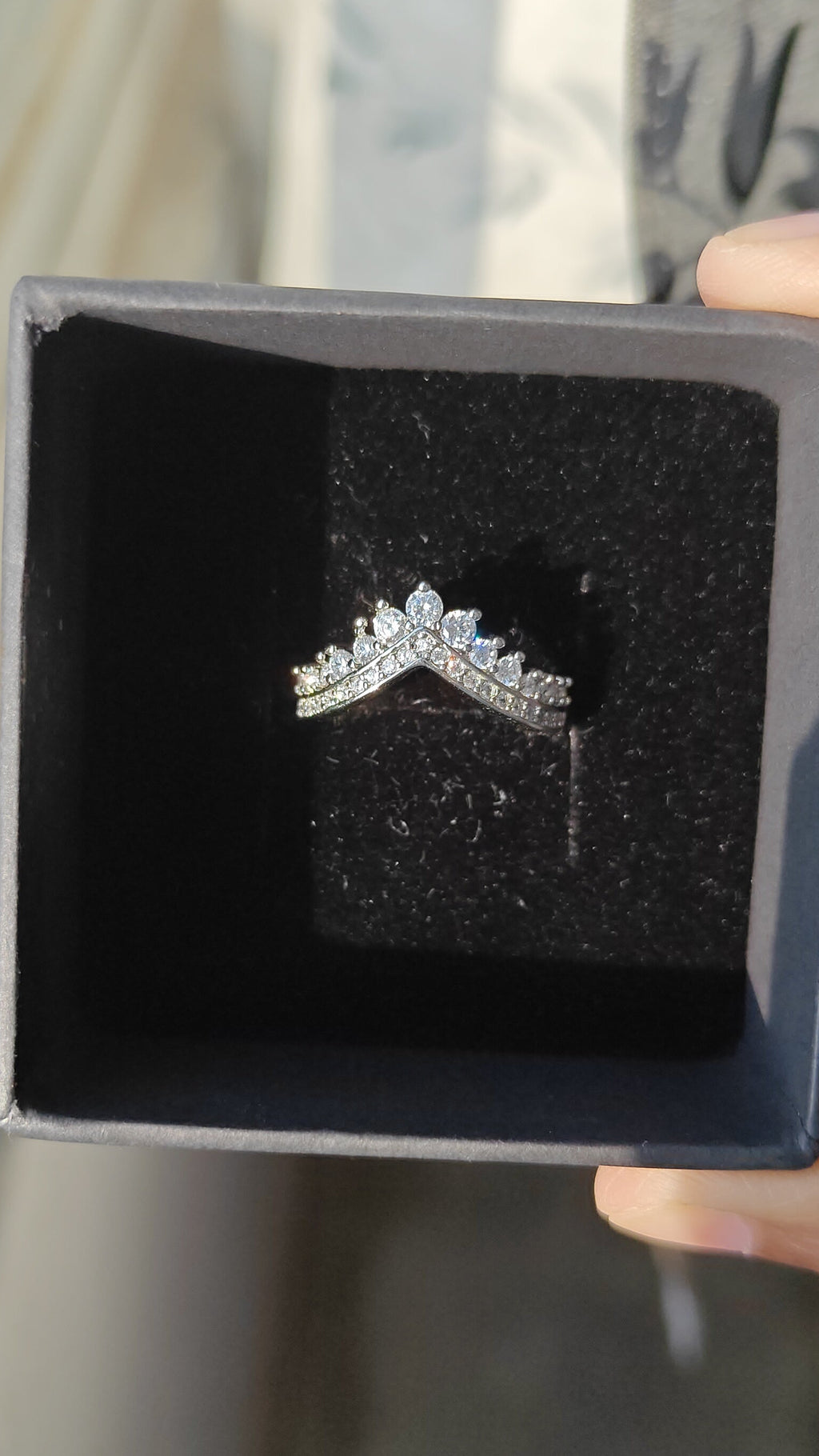 Millie crown shaped ring