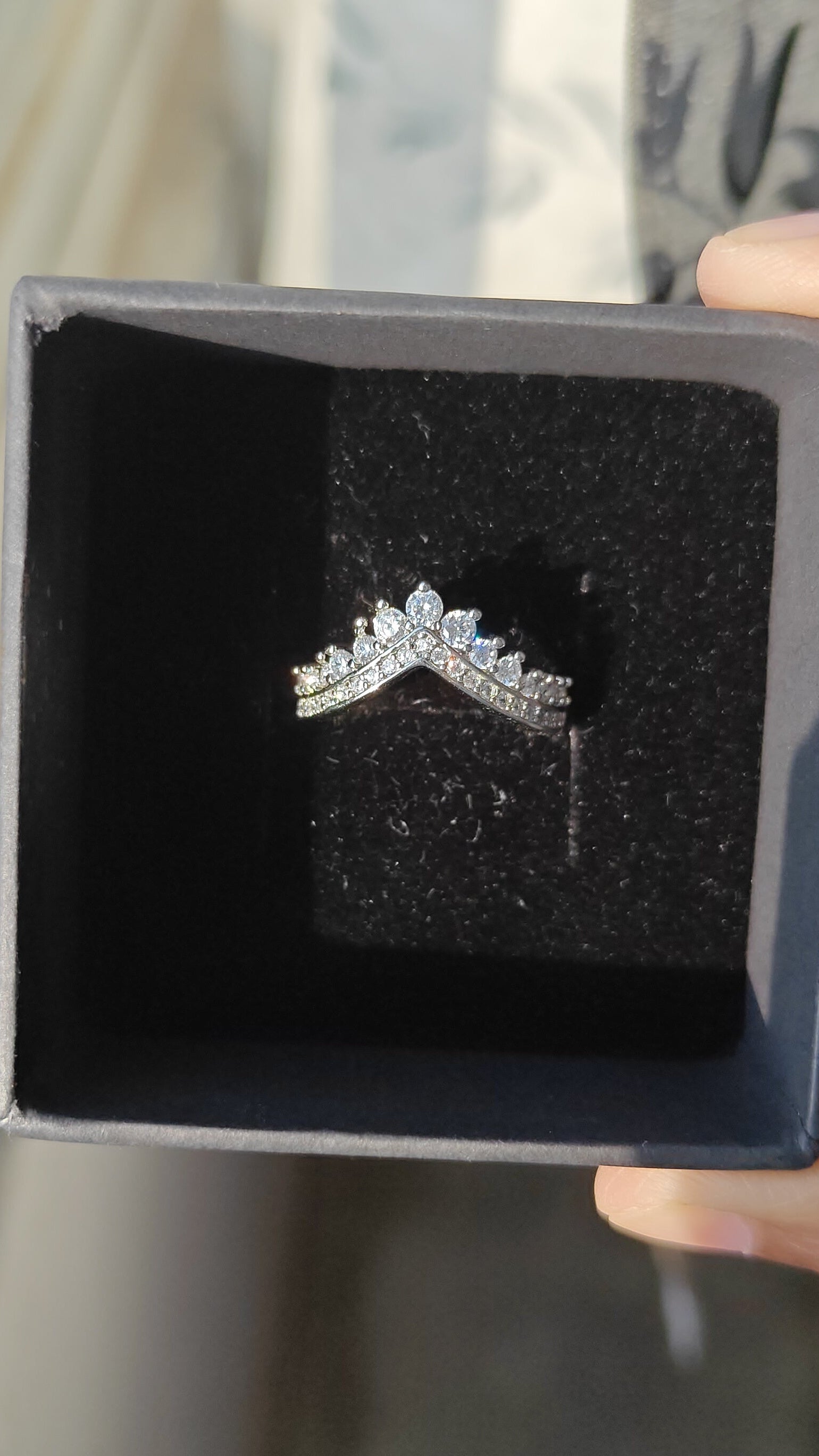 Millie crown shaped ring