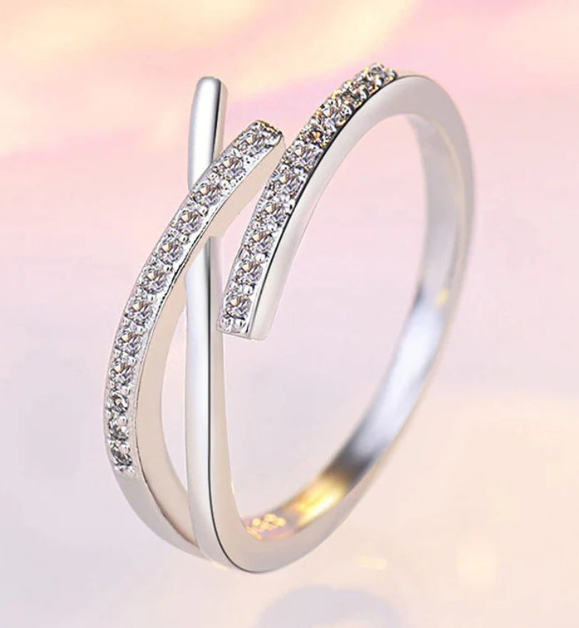 Jessie silver plated ring
