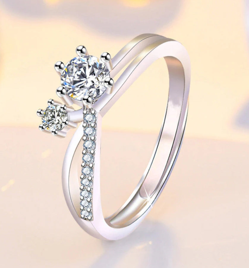 Stanny silver plated ring