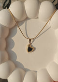 Fierey heart pendant