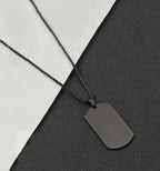 Michael rectangular cut pendant