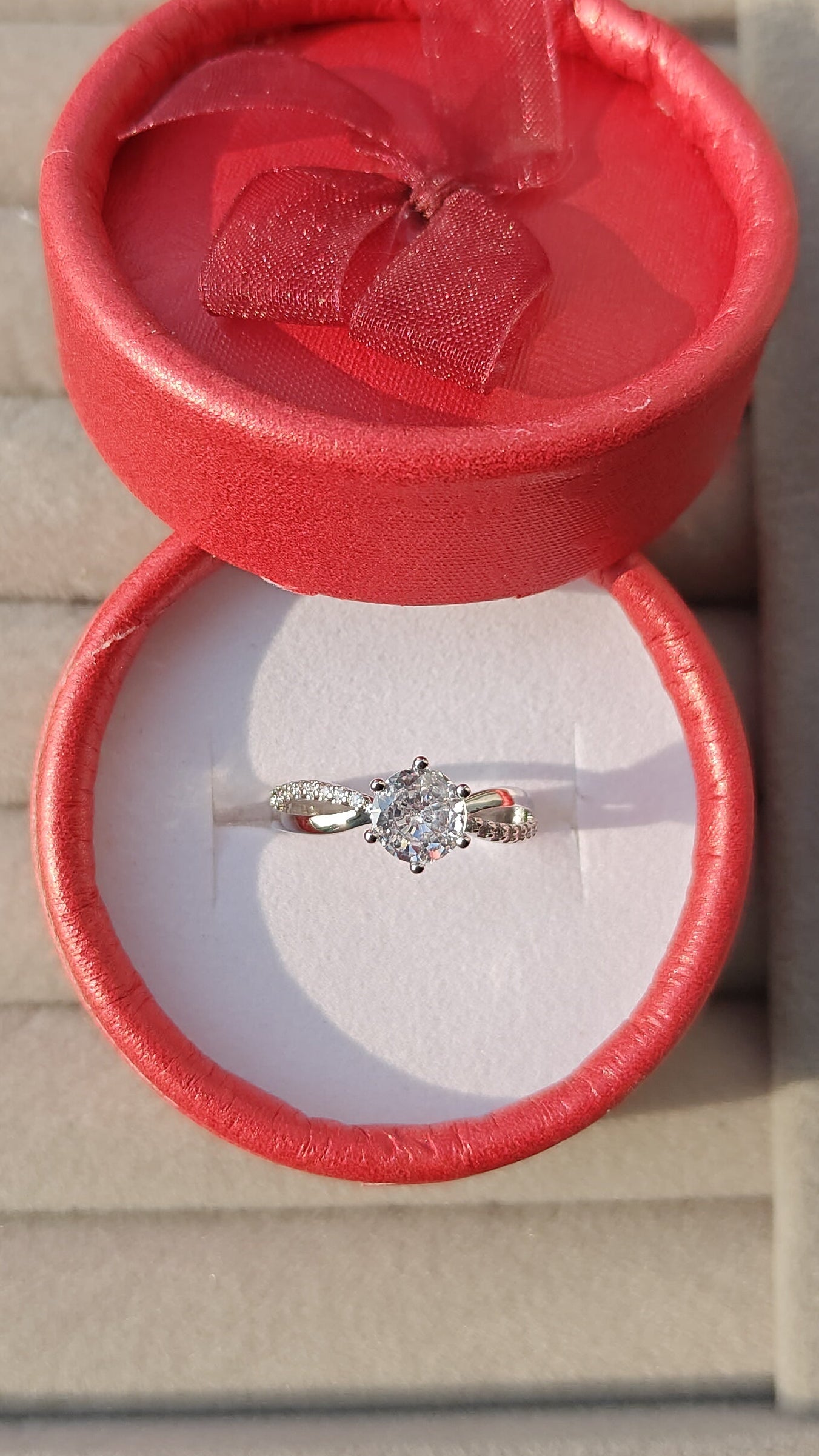 Jemmy silver plated adjustable ring