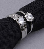 Niara adjustable couple ring