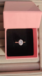 Alice silver plated adjustable ring