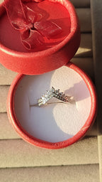 Millie crown shaped ring