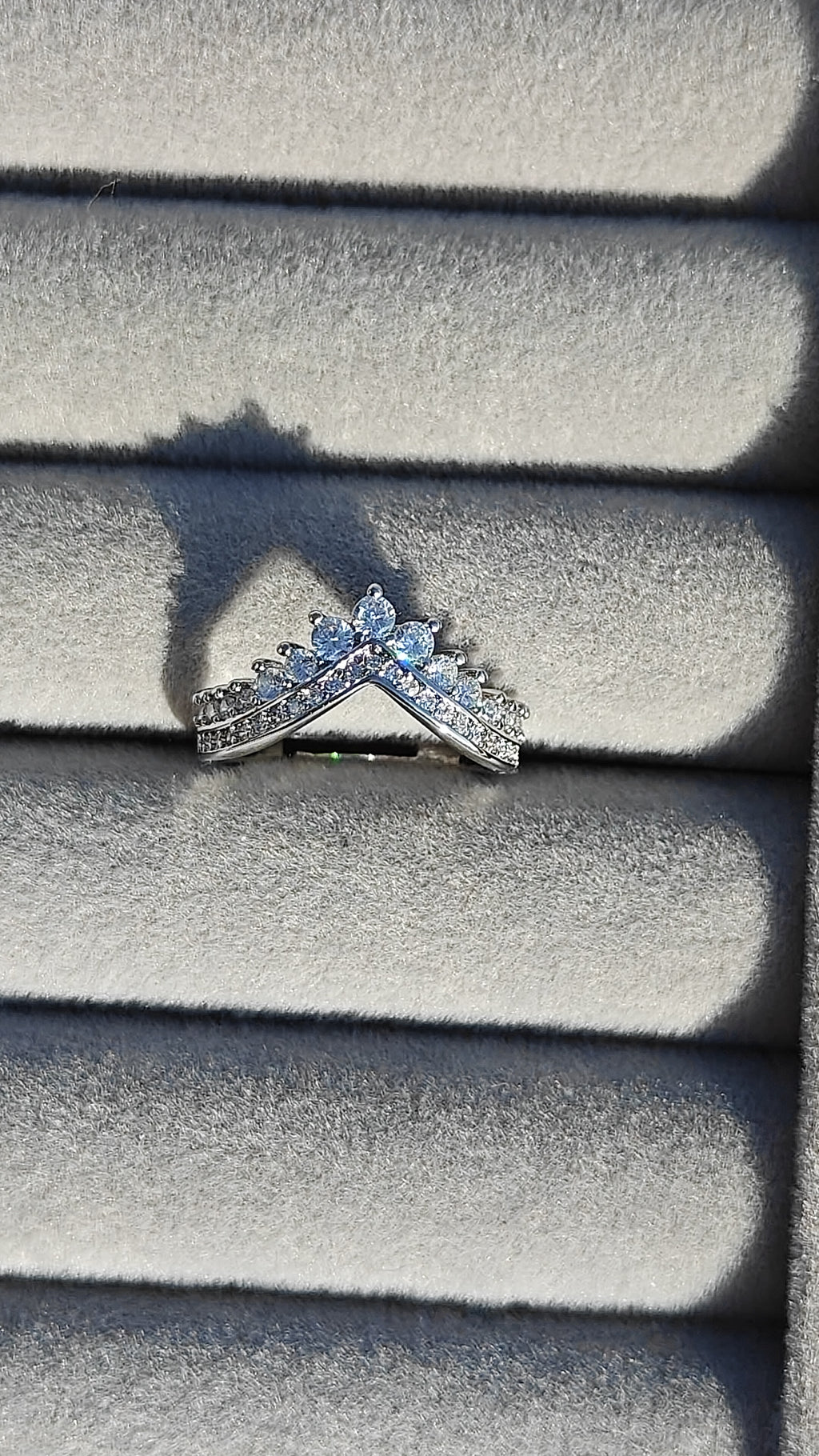Millie crown shaped ring