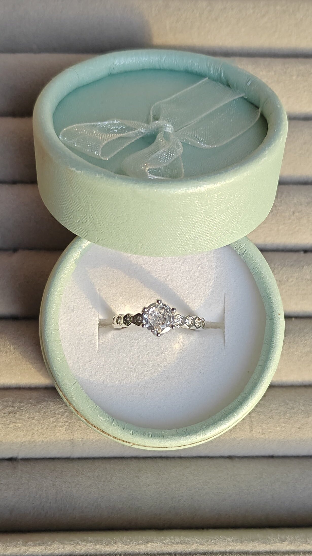 Bohiema silver plated adjustable ring