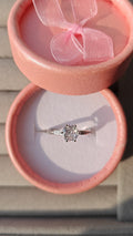 Fizy silver plated adjustable ring